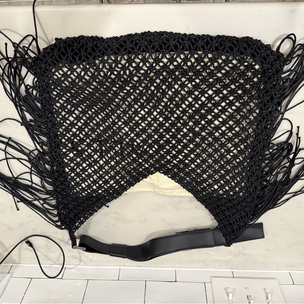Allsaints fringe handbag - Picture 3 of 3